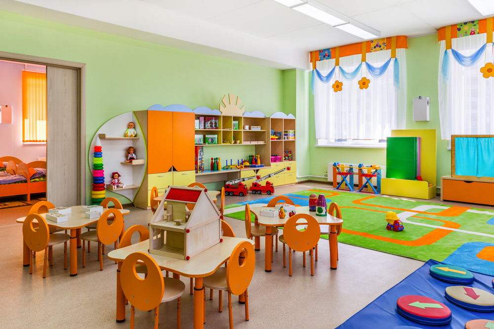 Photo of a room in a children's nursery